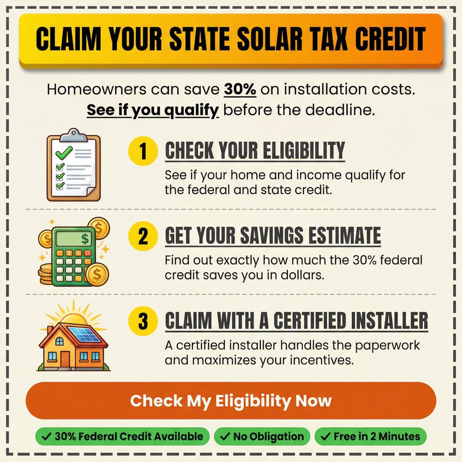 Solar Tax Credits And Rebates Homeowners Should Know About 19 Claim Your State Solar Tax Credit