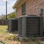 A real-world photograph of a scene related to cost of electricity in houston.